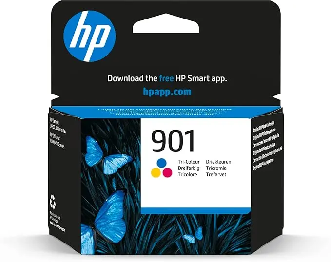 Cartouche D'encre HP 901 Couleur CMY pour Imprimantes Officejet J4580 J4660 J4680