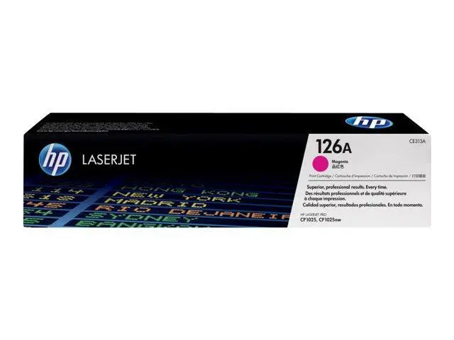 Toner HP 126A Magenta Pour Imprimantes CP1025 M175 