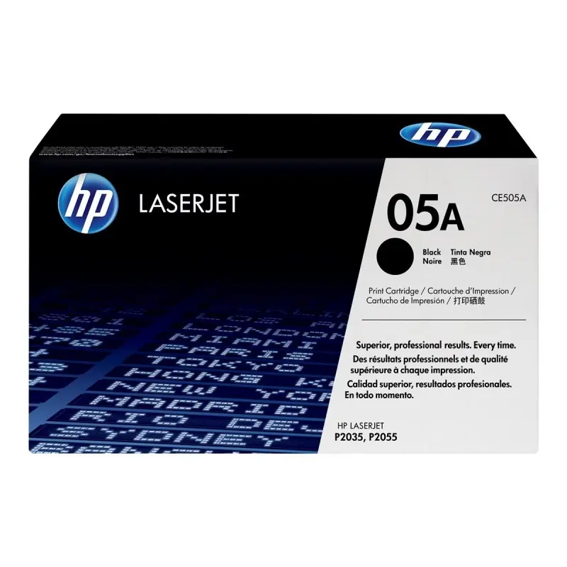 Toner HP 05A Noir Pour Imprimantes P2055 P2035 