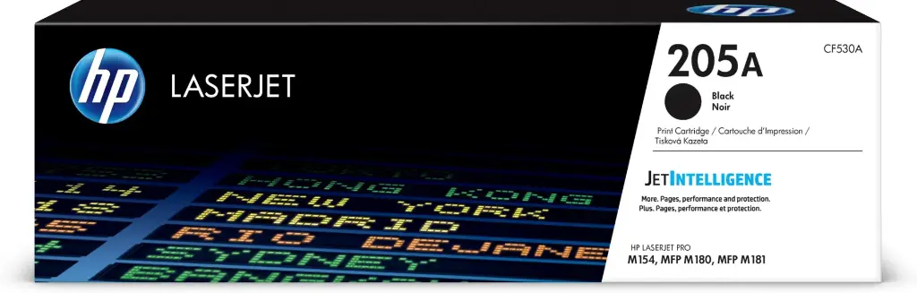 Toner HP 205A Noir Pour Imprimante LaserJet Pro M154  MFP M180  MFp M181 