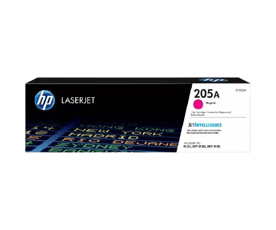 Toner HP 205A Magenta Pour Imprimantes LaserJet Pro M154  MFP M180  MFp M181 