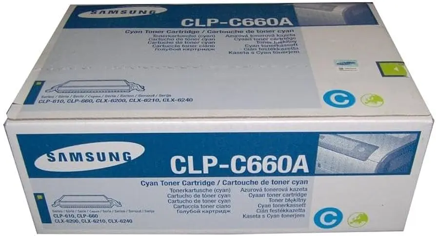 Toner SAMSUNG C660a Cyan pour CLP-610/CLP-660/CLX-6200/CLX-6210/CLX-6240