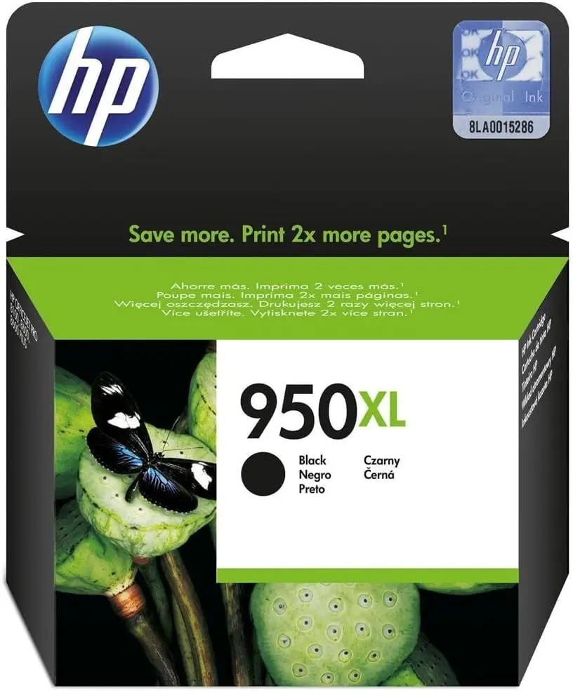 Cartouche D'encre HP 950XL Noir Pour Imptimantes Officejet Pro 276dw 251dw 8600 8100 8610 8620 8625