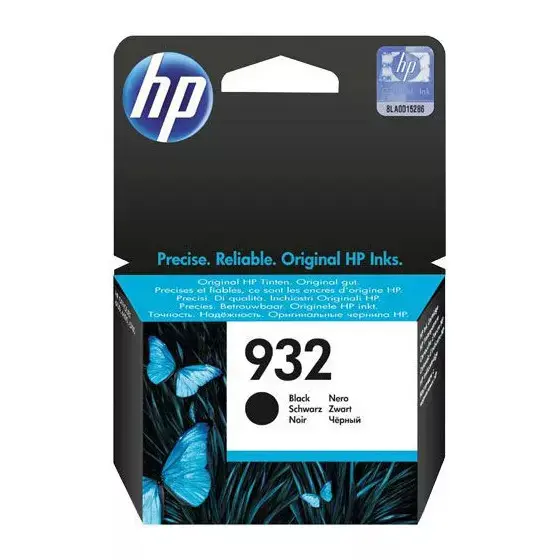 Cartouche D'encre HP 932 Noir pour Imprimantes Officejet 6100 6600 6700 7110 7612