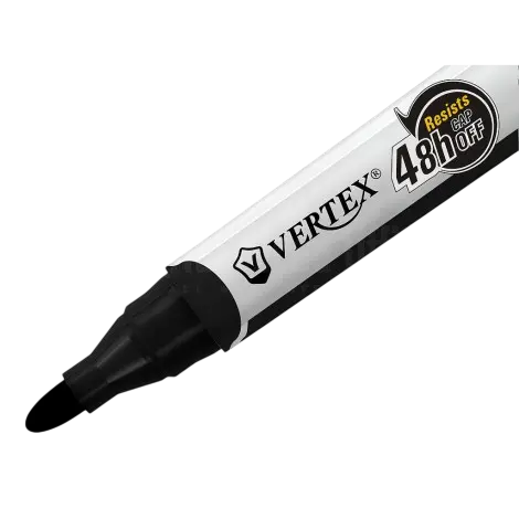 Marqueur pour Tableau Blanc VERTEX CAMELMARKER Coupé Noir