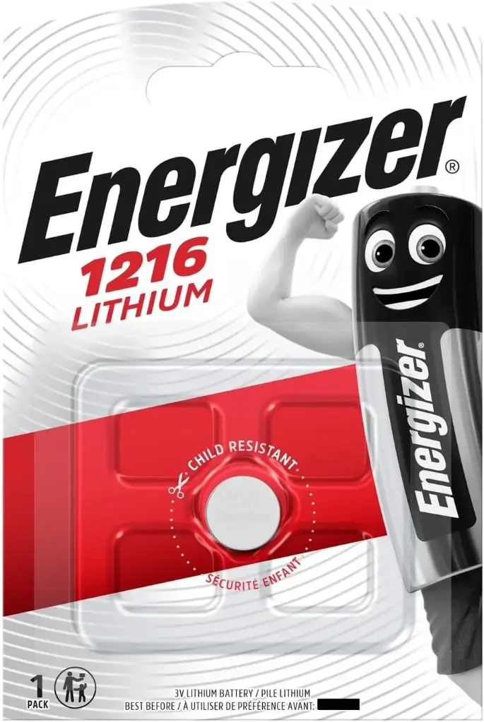 Pile ENERGIZER CR1216