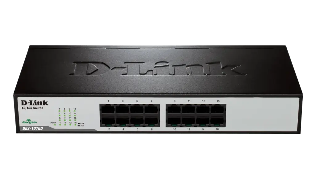 Switch D-LINK 16 ports RJ45 10/100Mbps