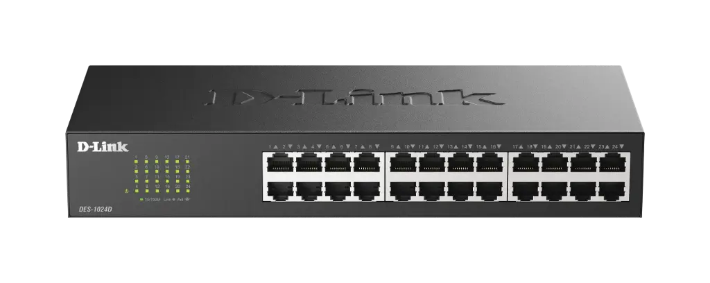 Switch D-LINK 24 ports RJ45 10/100Mbps