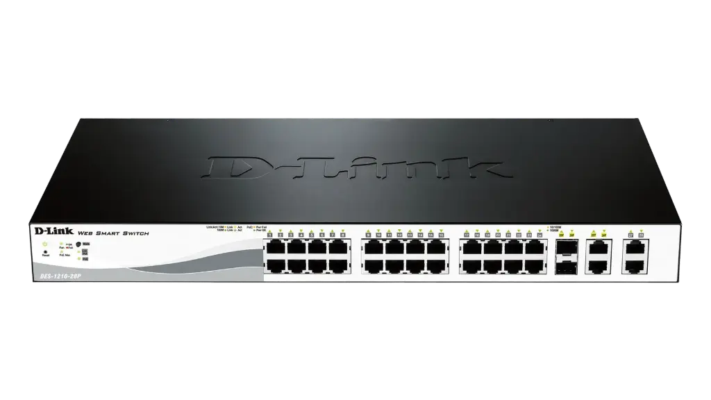 Switch D-LINK 28 Ports et 4 Ports PoE 10/100/1000 Base-T 