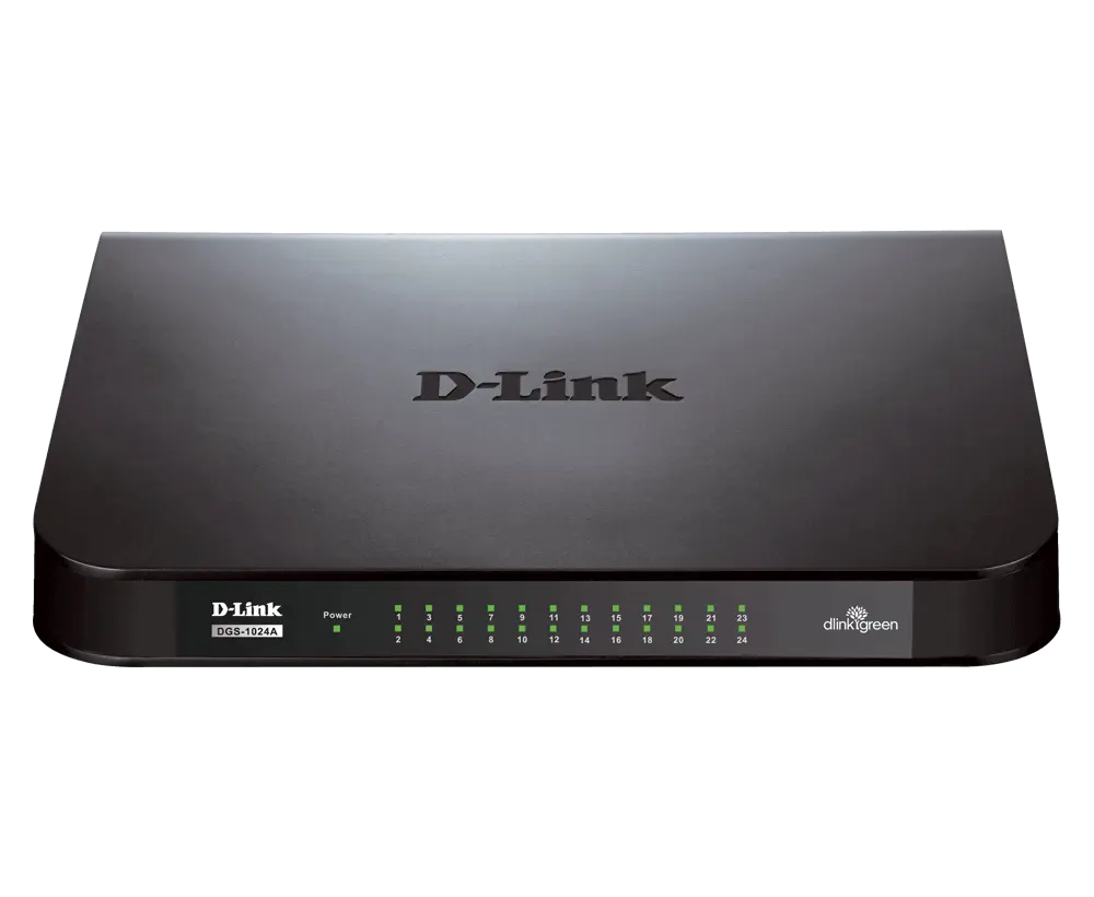 Switch D-LINK 24 Ports RJ45 10/100/1000Mbps Base T