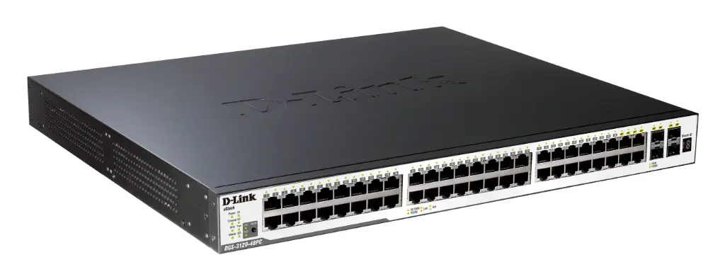 Switch D-link 48 ports PoE 10/100/1000 BaseT Combo 10/100/1000 BaseT/SFP