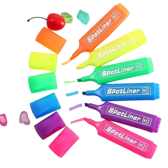 Marqueur Fluorescent SpotLine Multi-Couleurs
