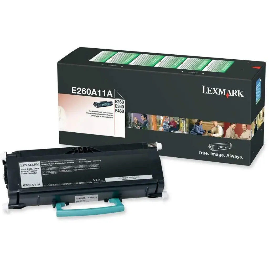 Toner LEXMARK Compatible E260 E360 E460 E462 Noir  3500 pages