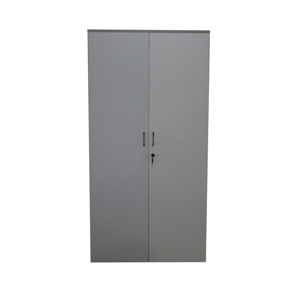 Armoire Haute Pleine ECOMOD 1.80x0.90m Grise
