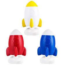 Taille Crayon Ecolier DELI Rocket avec Réservoir en Plastique Multi-Couleurs