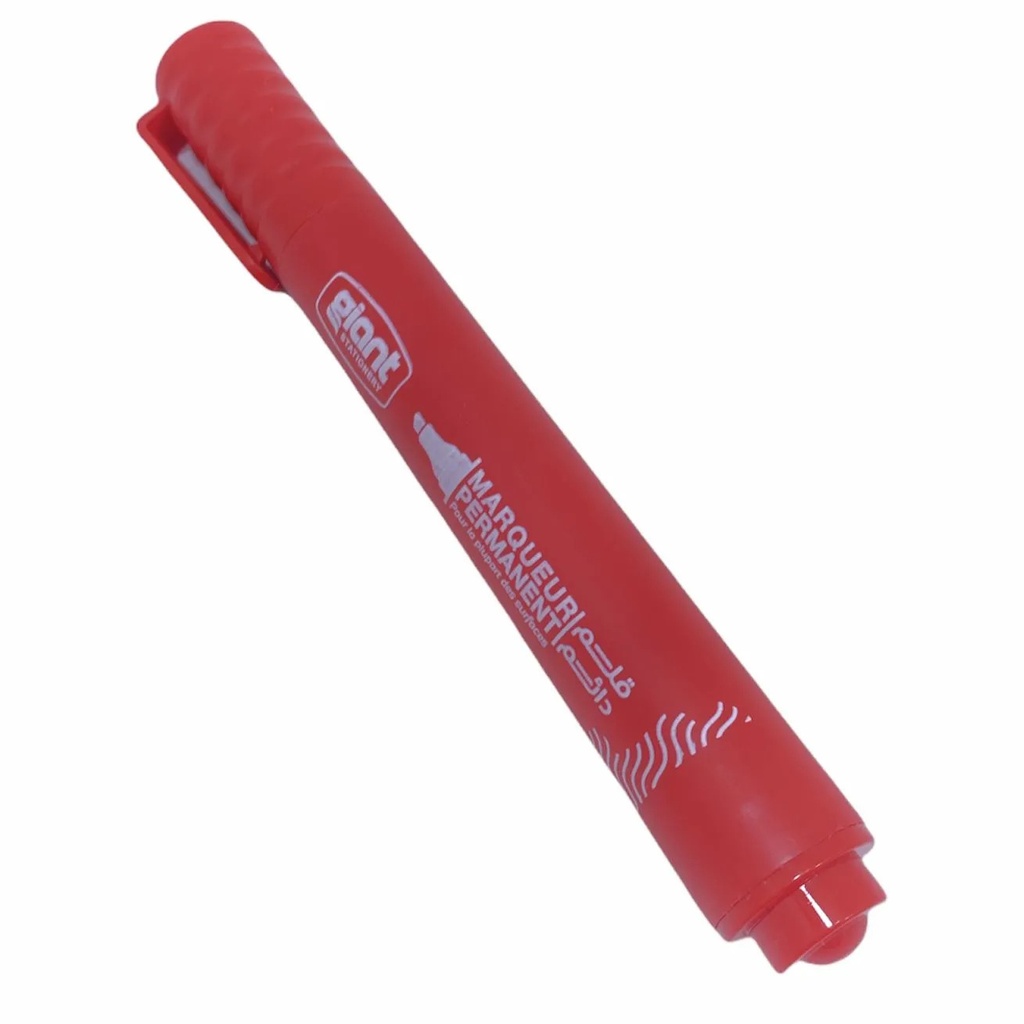 Marqueur Permanent GIANT 1179 Coupé Rouge
