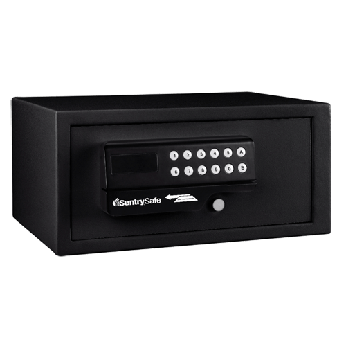 Coffre Fort SENTRY SAFE H060ES en Acier 11,51 L à Code Numérique, Clé et Carte Magnétique 178x381x279 mm 9,1 kg