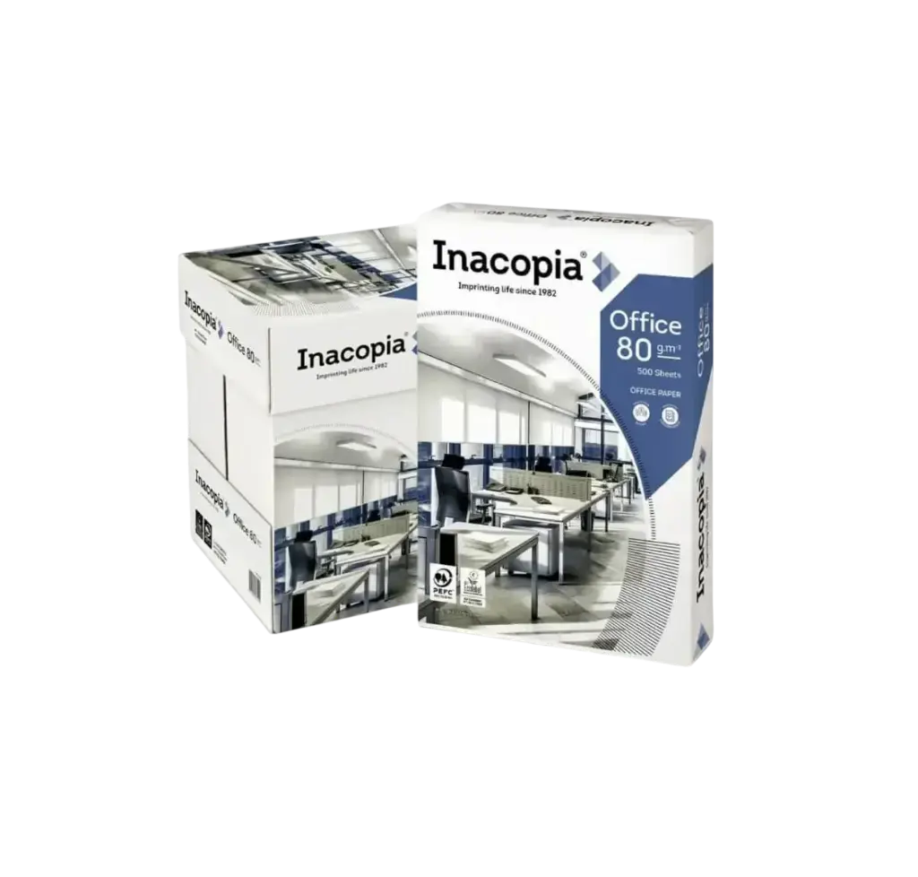 Rame de 500 de Papier Extra Blanc INACOPIA Office By NAVIGATOR 1er Choix A4 80g/m² 