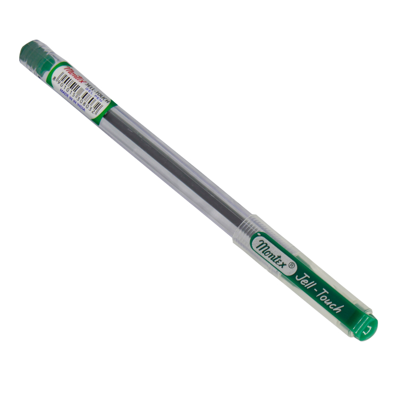 Stylo gel MONTEX Jell-Touch Vert