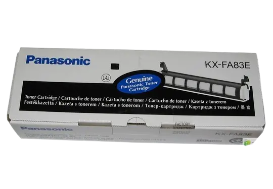 Toner PANASONIC KX-FA83E Noir pour fax KX-FL512/612/613