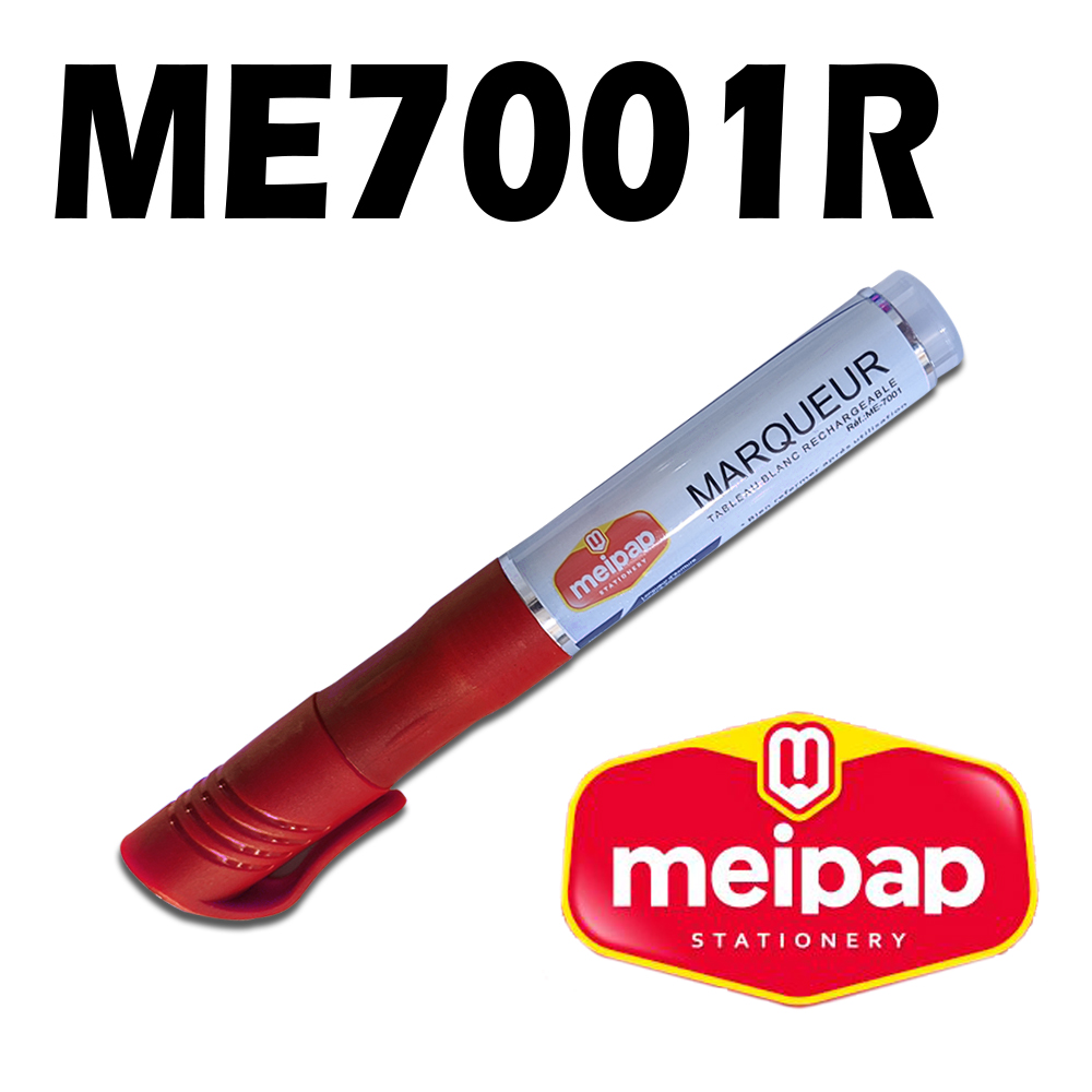 Marqueur Tableau Blanc MEIPAP Rouge