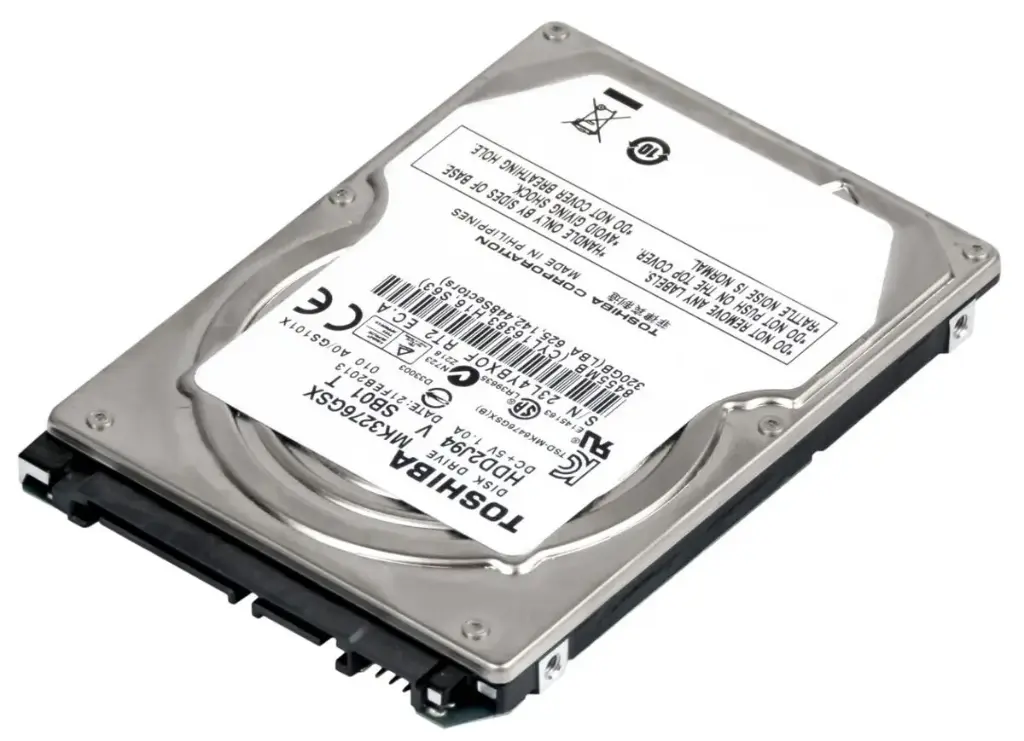 Disque Dur Interne TOSHIBA MK3276GSX 320Go SATA II 3Gbps 5.4K 2.5"