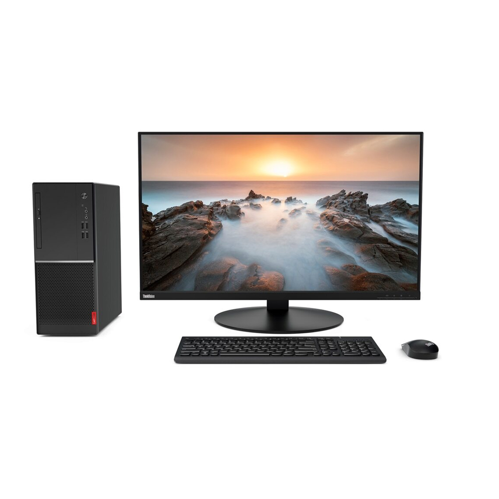 Ordinateur De Bureau Montage Boitier Barbone Carte Mère Enigma H81 Ddr3 Lga 1150 Intel I7-4770 4Go Ddr3 Enigma 1333mhz 500Go Sata Ventilo Intel Original Ecran 19" Noir