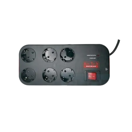 Multiprise MACTECH Filtre 6 prises  2500W 2,5 m