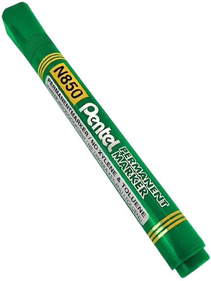 Marqueur Permanent PENTEL Rond Vert