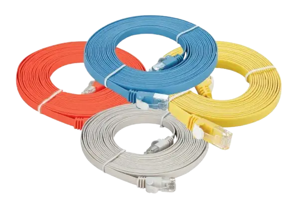 Câble Réseau D-LINK RJ45 CAT6 UTF Flat 10m Multi-Couleurs
