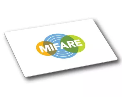 Cartes RFID MIFARE 01KO 0.76mm Blanc