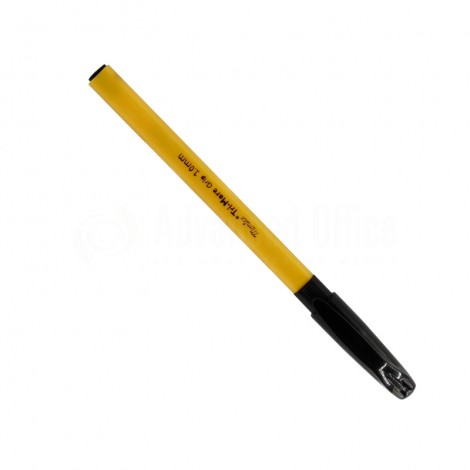 [TRI-MORE-N] Stylo à Bille MONTEX Tri-More Grip 1.0mm Noir