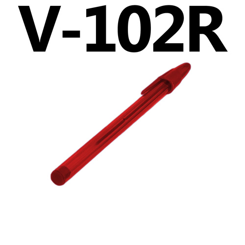 [V-102R] Stylo à Bille VERTEX 102 Rouge Fumé