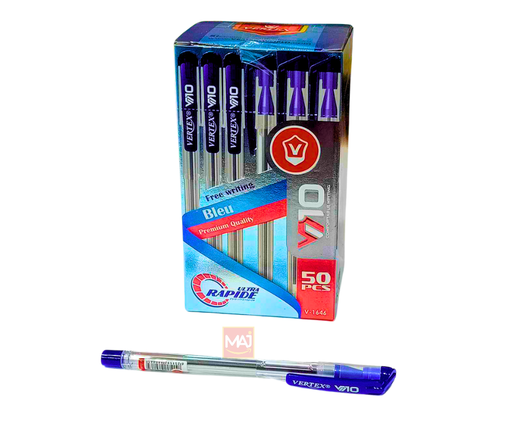 [V-1646B] Stylo à Bille VERTEX Bleu