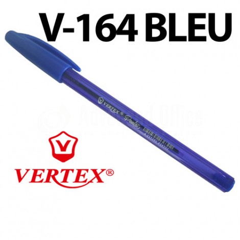 [V164B] Stylo Roller VERTEX Pentex Bleu