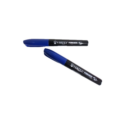 [V-400BL] Marqueur Permanent VERTEX Coupé Bleu