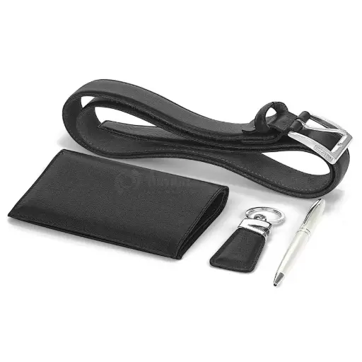 [V7602-1N] Coffret VERTEX de Luxe 4 Pièces Noir