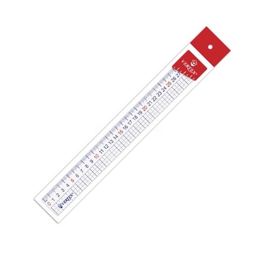 [VS-0185] Règle Scolaire VERTEX 30cm Plastique