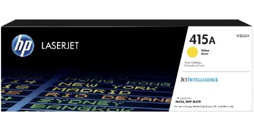 [W2032A] Toner HP 415 Yellow Pour Imprimantes Color LaserJet Pro M454 MFP M479 