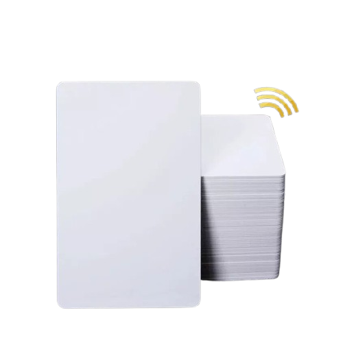 [X00101002] Carte PVC RFID 125 Khz 0.76mm Blanc
