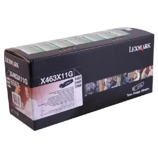 [X463X11G] Toner LEXMARK Noir Pour X463de X464de  X466de  X466dte X466dwe 1 5000 pages