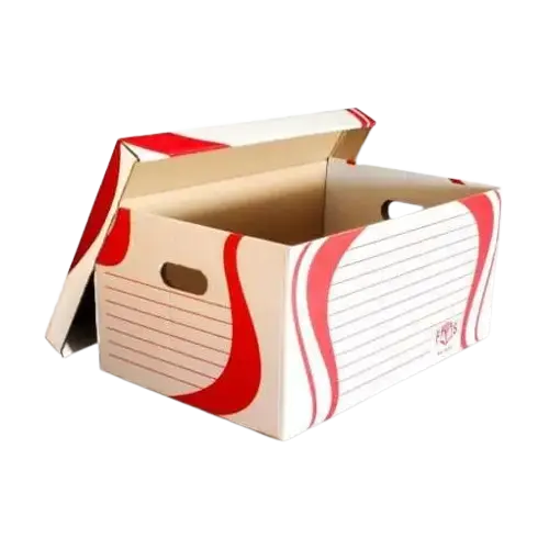 [21001] Boite D'archive Conteneur FABS 54x37x27cm Multi-couleurs 