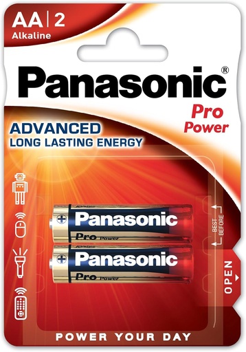 [E91BP2-PWR] Jeu de 2 piles alcalines ENERGIZER LR6 AA (copie)