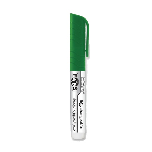 [81144] Marqueur Pour Tableau Blanc FABS Easy 104 Rechargeable Coupé Vert