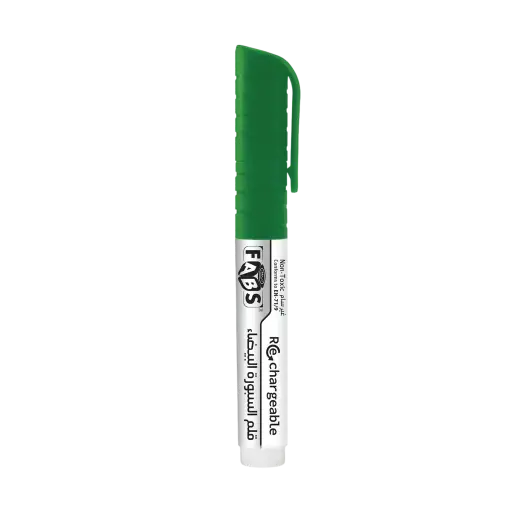 [81144] Marqueur Pour Tableau Blanc FABS Easy 104 Rechargeable Coupé Vert