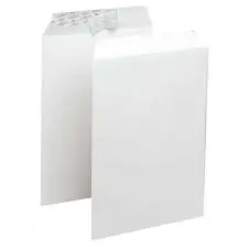 [24011-B] Enveloppe Pochette FARAS F24 Auto Adhésive 260x330mm Blanc