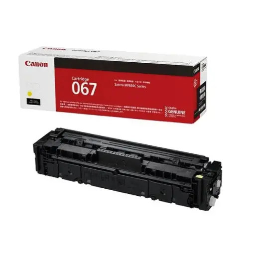 [5099C002] Toner CANON 067 Yellow Pour i-SENSYS LBP631Cw LBP633Cdw MF655Cdw MF657Cdw 1250 Pages