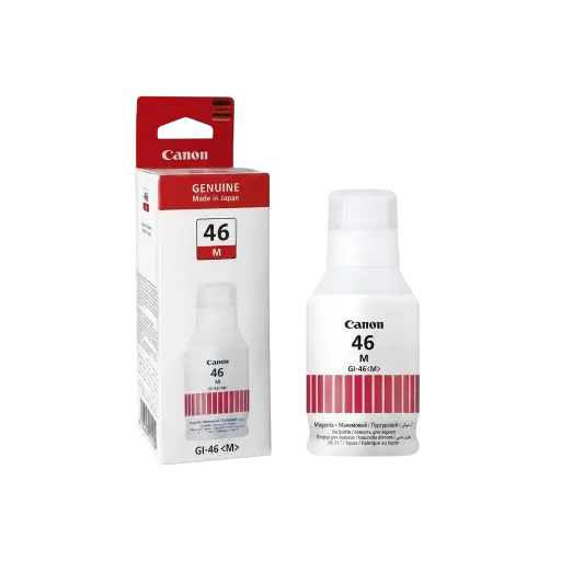 [4428C001] Bouteille d'Encre CANON GI-46M Magenta pour Imprimantes Maxify GX3040 GX5040 GX6040 GX7040 