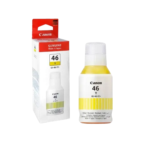 [4429C001] Bouteille d'Encre CANON GI-46Y Yellow pour Imprimantes Maxify GX3040 GX5040 GX6040 GX7040 