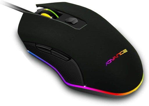 [S-GTA210] Souris Filaire Advance Gamer GTA 210 RGB Noir